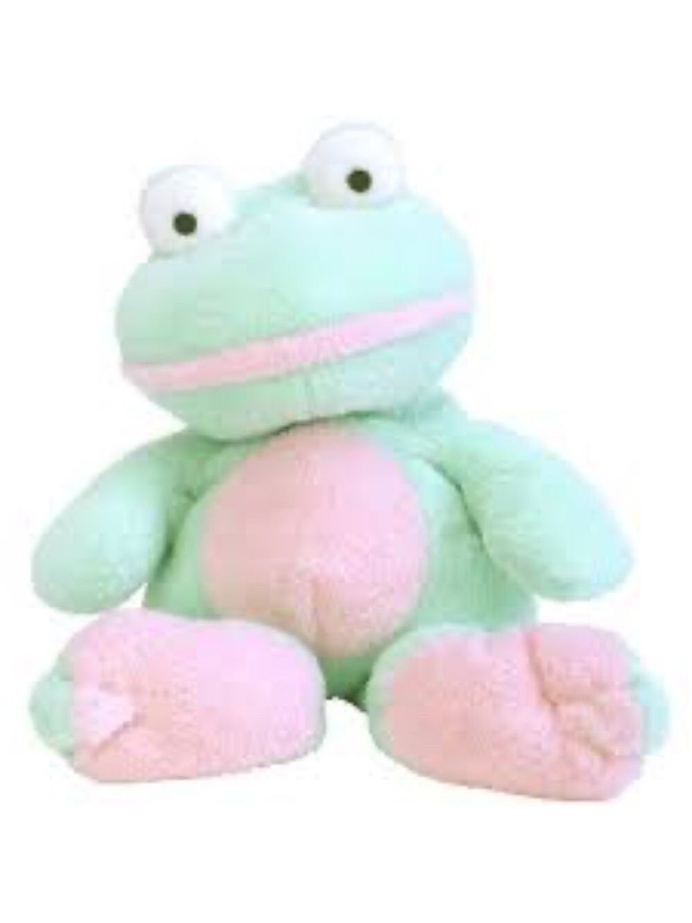 Ty Pluffies 2002 Grins The Frog Soft Plush